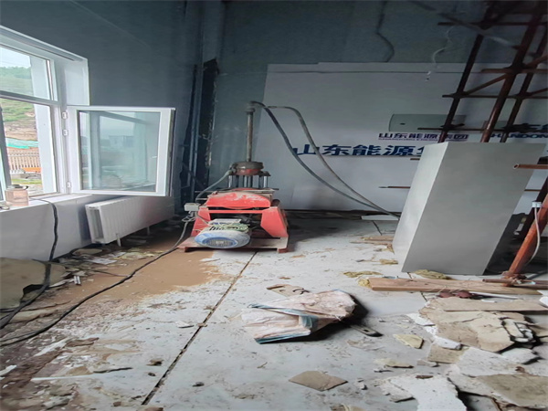 洪洞地基基础下沉墙体裂缝加固注浆顶升施工